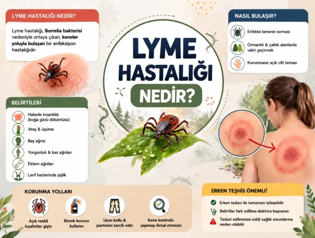 Lyme Hastalığı Nedir ve Deri Hastalığı Hakkında Bilmeniz Gerekenler