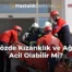 Gözde Kızarıklık ve Ağrı Acil Olabilir Mi?