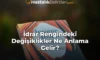 İdrar Rengindeki Değişiklikler Ne Anlama Gelir?