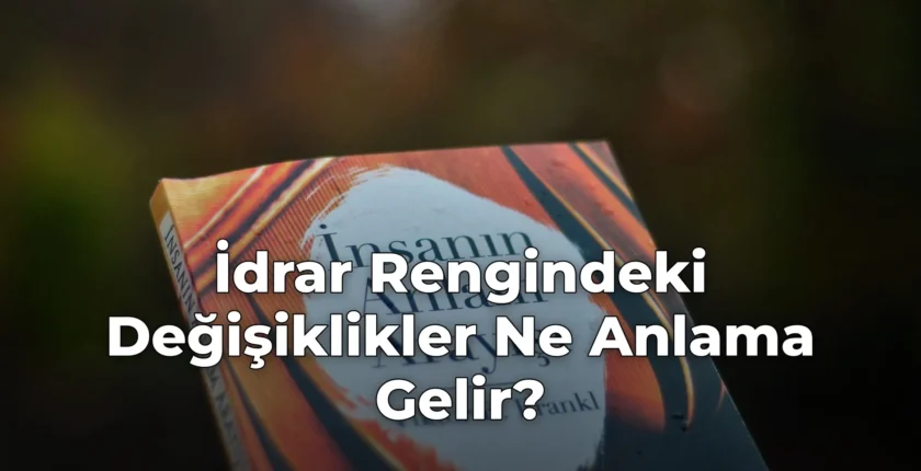 İdrar Rengindeki Değişiklikler Ne Anlama Gelir?