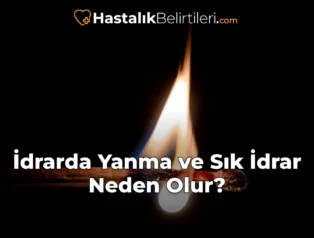 İdrarda Yanma ve Sık İdrar Neden Olur?
