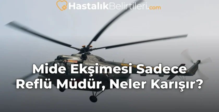 Mide Ekşimesi Sadece Reflü Müdür, Neler Karışır?