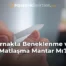 Tırnakta Beneklenme ve Matlaşma Mantar Mı?