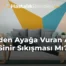 Belden Ayağa Vuran Ağrı Sinir Sıkışması Mı?