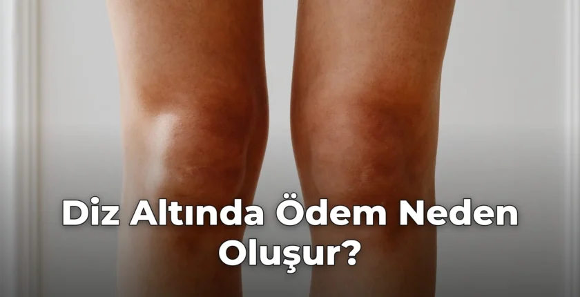 Diz Altında Ödem Neden Oluşur?