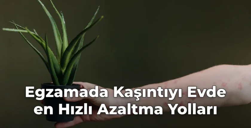 Egzamada Kaşıntıyı Evde en Hızlı Azaltma Yolları