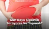 Gün Boyu Şişkinlik Sürüyorsa Ne Yapmalı?