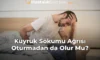 Kuyruk Sokumu Ağrısı Oturmadan da Olur Mu?